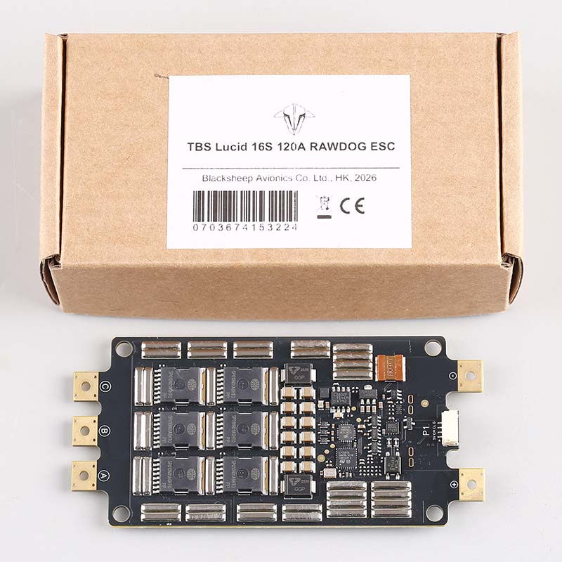 TBS LUCID 16S 120A ESC RAWDOG, - Drone Battery High Voltage avis et prix